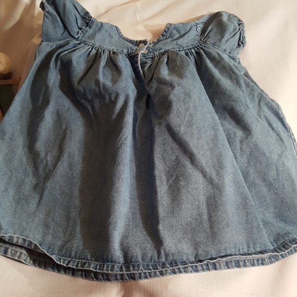 Baby Crew 12m jean dress - Picture 3 of 4